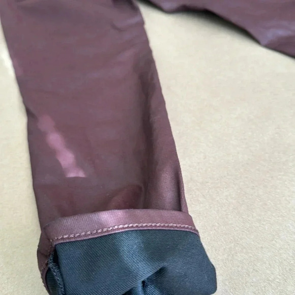 a.n.a. Oxblood Laminated Skinny Jeans - Picture 4 of 10